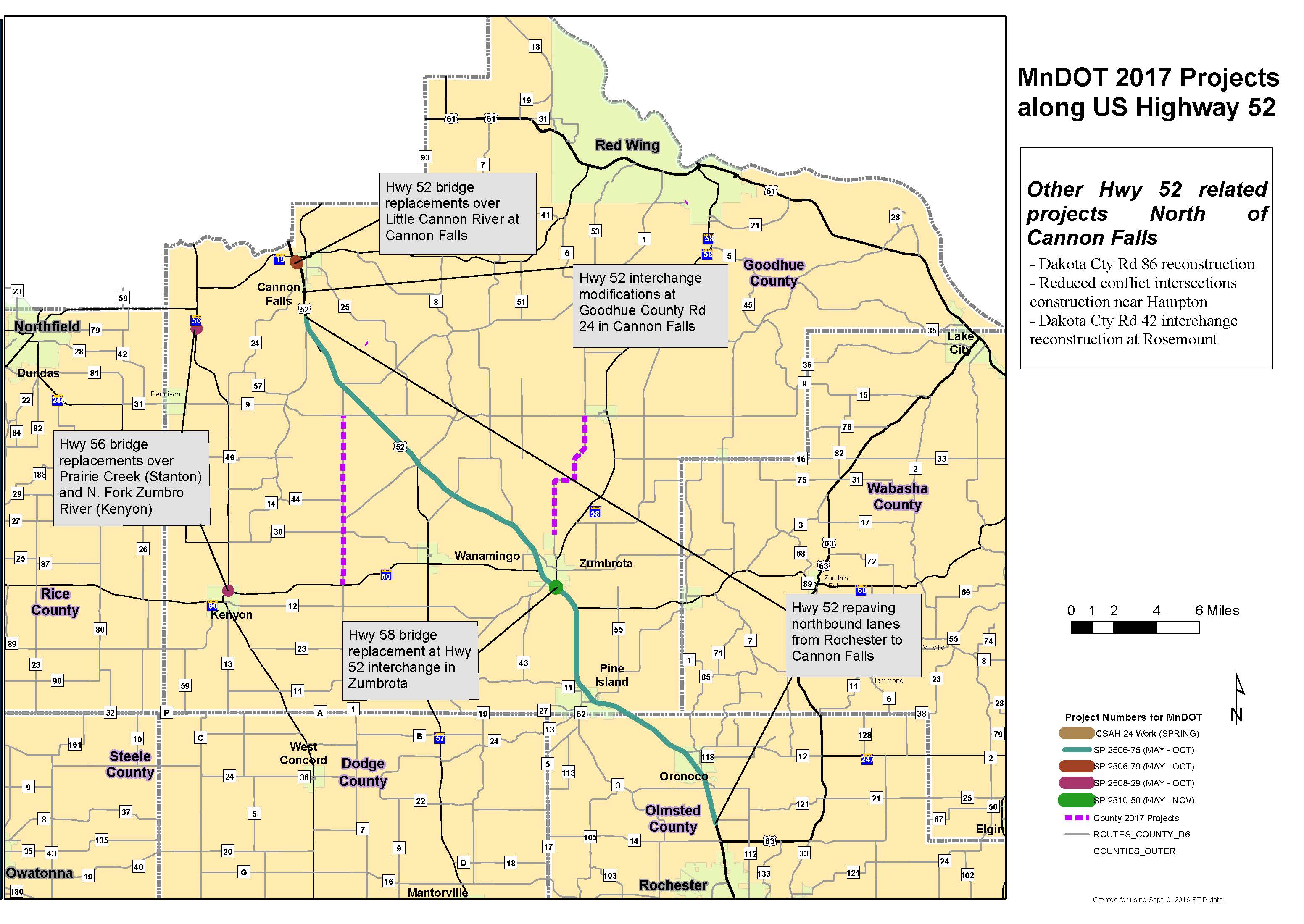 Hwy 52 Corridor Projects MnDOT