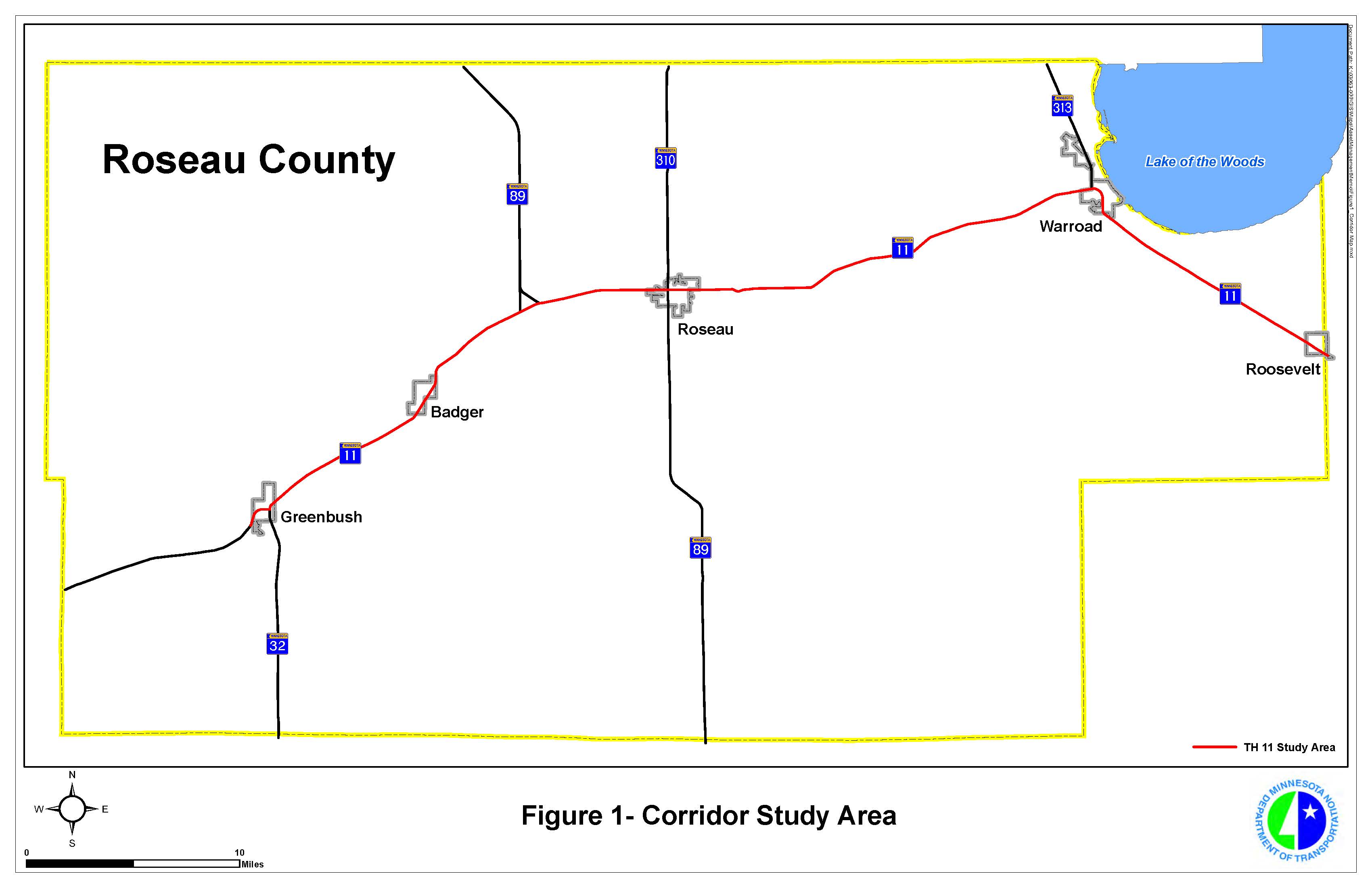 Interstate 11 Corridor Map 4715