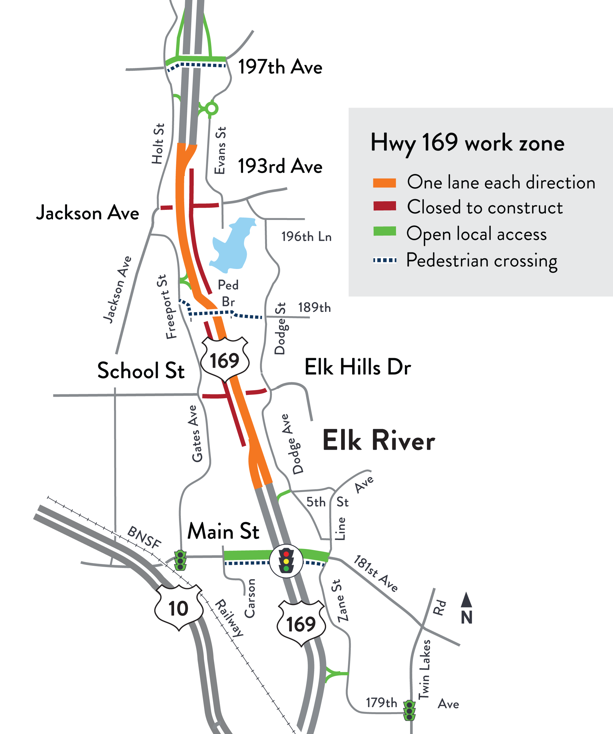 169 Redefine—Elk River freeway construction MnDOT