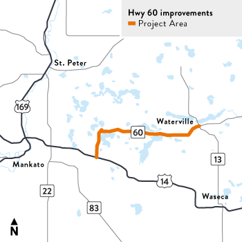 Hwy 60 Madison Lake, Elysian, Waterville - MnDOT