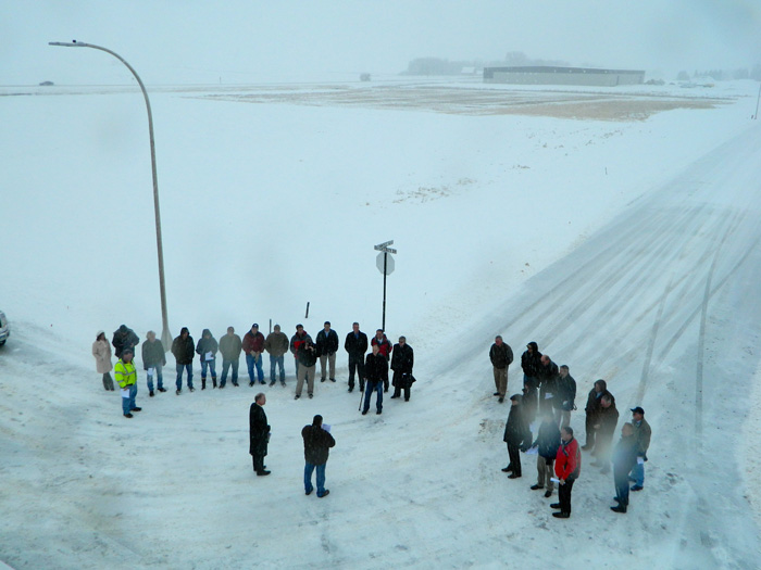 aerial view of windom project