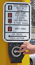 pedestrian crossing buttons