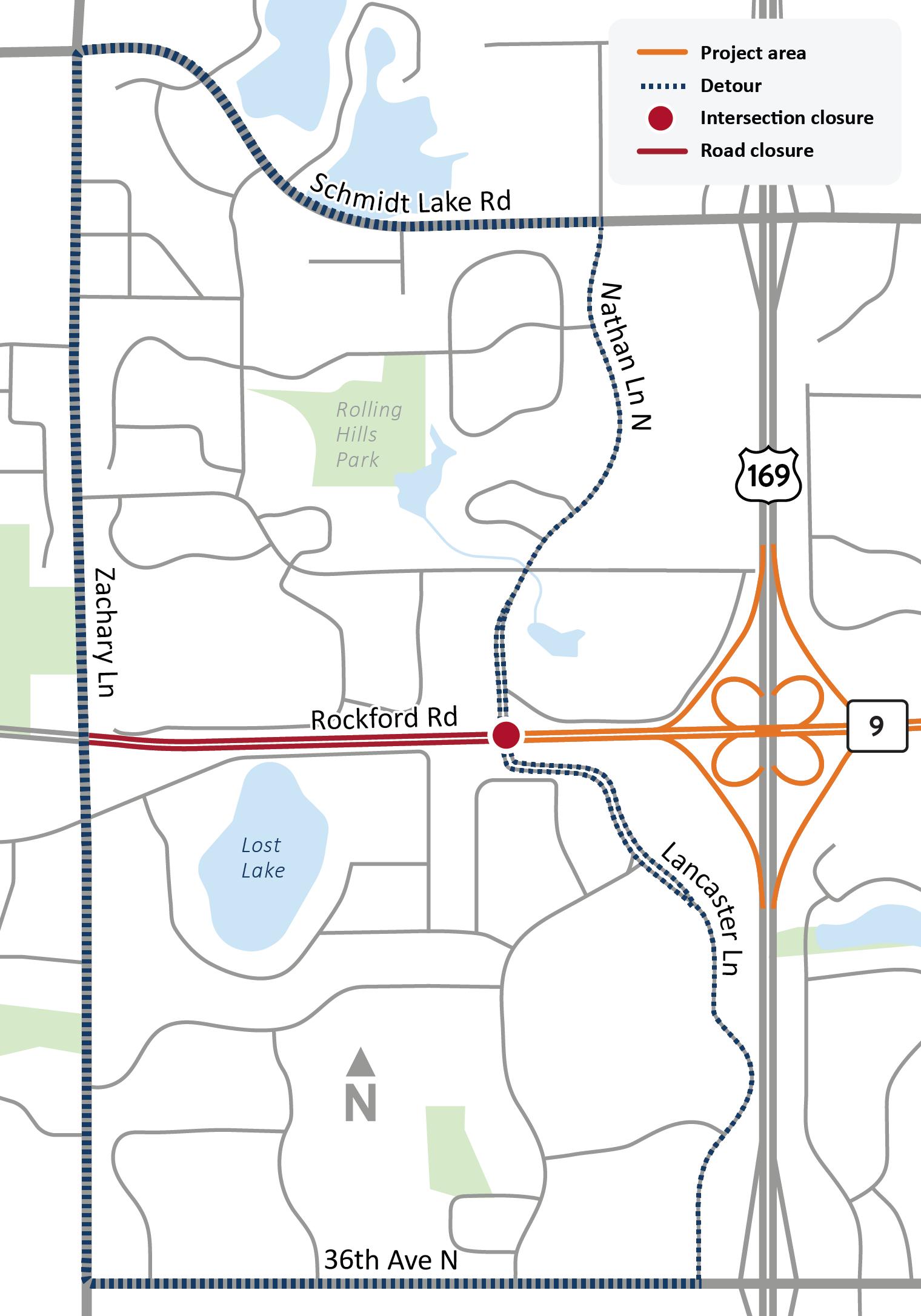 Hwy 169 Plymouth to New Hope project - MnDOT