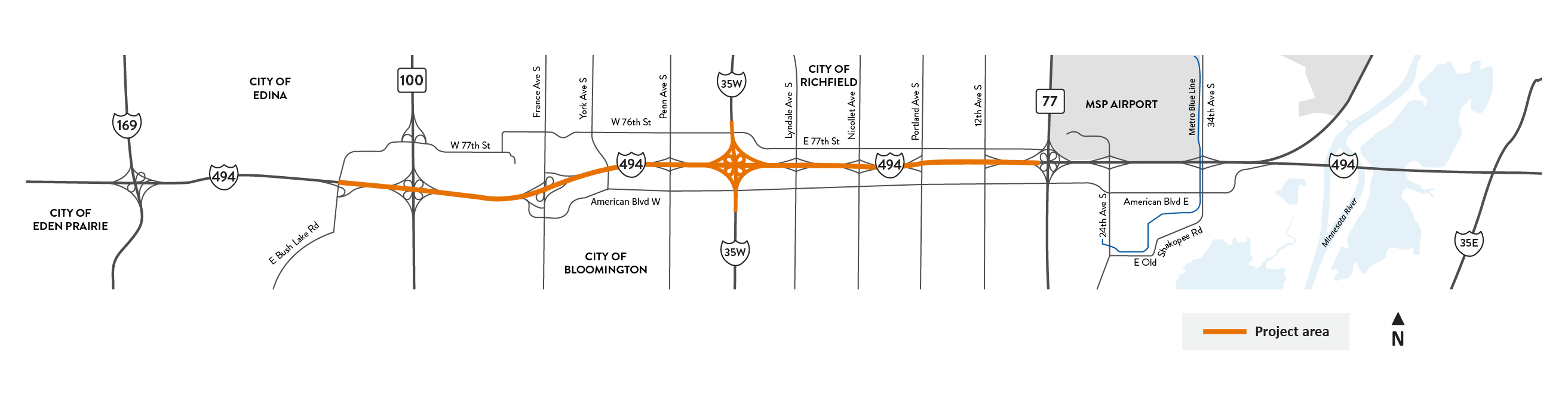 I494 Edina to Richfield Project MnDOT