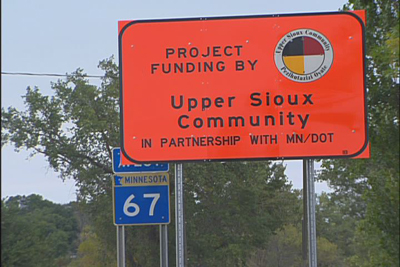 image of highway 67 construction project sign
