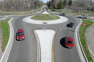 Navigating roundabouts