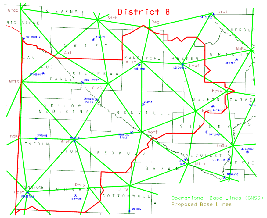 cors network map - d8
