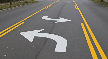 pavement dot left mn line yellow mndot traffic state double turning marking markings turn engineering dsc lane center message california